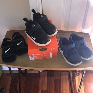 Toddler Nike shoes -3 pair-